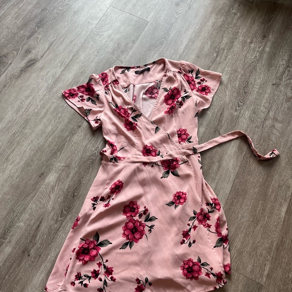 Dynamite Wrap Around Dress - Picture 1 of 3